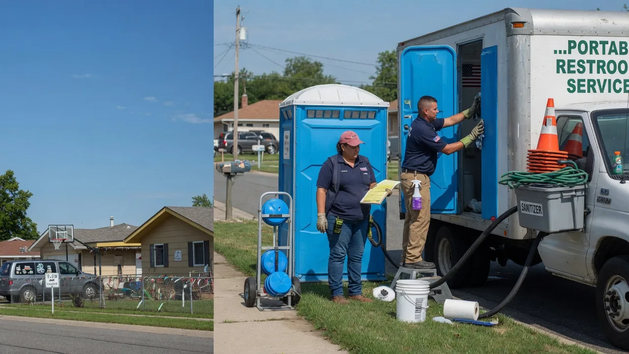 Portable Toilet Rental in Deepwater, MO near me